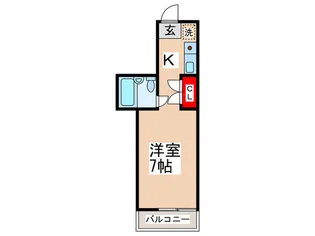 ヴィラ・ヴァンテージ 2【1階】の間取り
