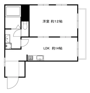池袋アビタシオン【7階】の間取り