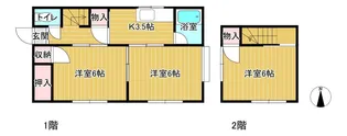 岩手県花巻市若葉町3【一戸建】の間取り