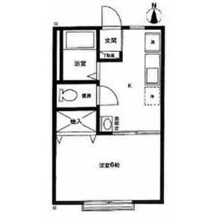メゾン小原II【2階】の間取り