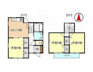 静岡県浜松市中央区住吉5【一戸建】の間取り