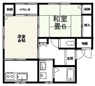 エルンテ【2階】の間取り