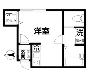 URBAN FOREST morishita【2階】の間取り