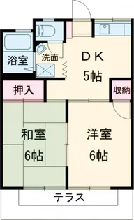 ガーデンハイツイズミ【2階】の間取り