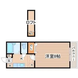 エクセル・M2【2階】の間取り