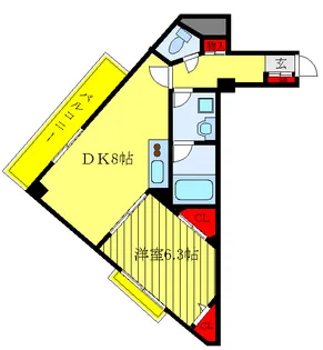 クリオ王子神谷弐番館【7階】の間取り