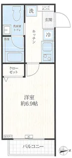 SHOKEN Residence 西川口【4階】の間取り