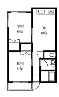 メジロハウス【1階】の間取り