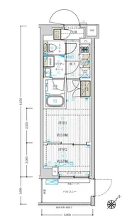 ブライズ鷺沼の間取り