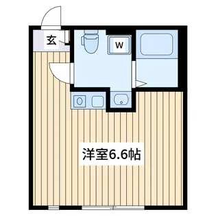 オークレジデンス川崎【3階】の間取り