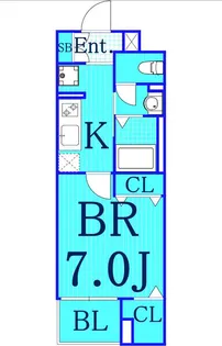 グランツ大口【2階】の間取り