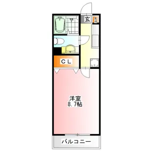 サァラ多摩平【3階】の間取り