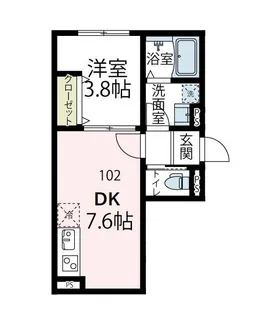 神奈川県横浜市緑区十日市場町【マンション】の間取り