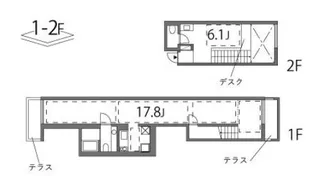 33 1/3 rpmの間取り