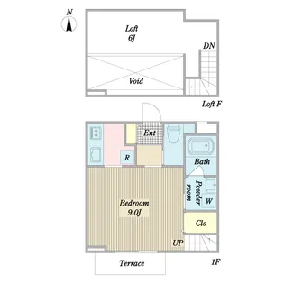 華【1階】の間取り