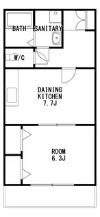 グレイスCHIE【1階】の間取り