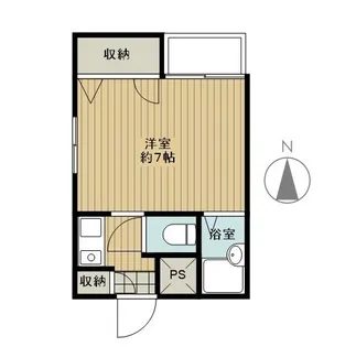 北園マンション【3階】の間取り
