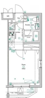 東京都大田区蒲田本町2【マンション】の間取り