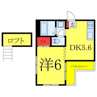 エニーセ南2号棟【2階】の間取り