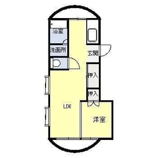 スウィートスプリング【2階】の間取り