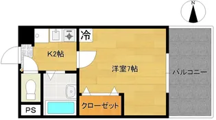 Tハウス久賀【3階】の間取り