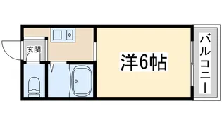 ロイヤル柴島【1階】の間取り