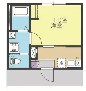 ブロンテ三ツ沢【1階】の間取り