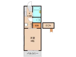 リードメゾンV【2階】の間取り