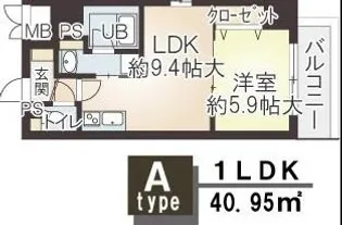 大阪府大阪市中央区南久宝寺町4【マンション】の間取り