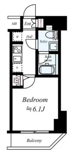 東京都江東区枝川1【マンション】の間取り