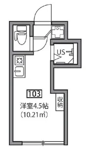 アーバンプレイス江古田IV A棟【1階】の間取り