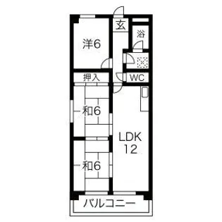 ニュータウン天白【2階】の間取り