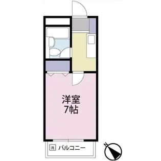 ツイン・アーバン21【1階】の間取り