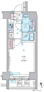 GENOVIA 白糸台 skygarden【5階】の間取り