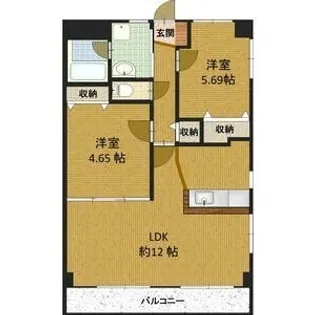 178 ルミエール今【2階】の間取り