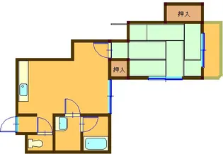 シティライフホンダ【2階】の間取り