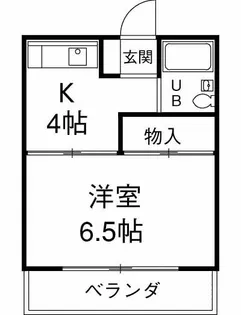 コーポエイト【1階】の間取り