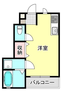 ドミール東貝沢【1階】の間取り