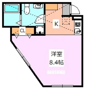 Grandioso東十条【2階】の間取り
