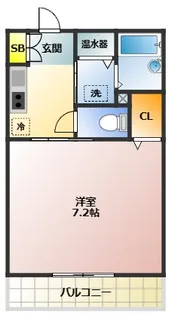 フォレハウス西台【1階】の間取り
