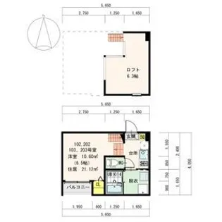 The Greyhouse【1階】の間取り