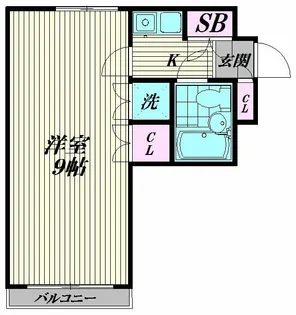アザレアハイツ【2階】の間取り