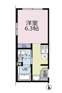 BEL FIORE MONNAKA(ベルフィオーレモンナカ)【4階】の間取り