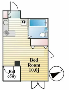 プロシード町屋【4階】の間取り