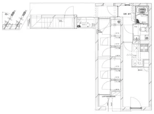 the GINZA east【1階】の間取り