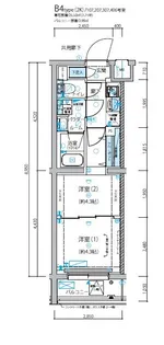 メインステージ成増II【3階】の間取り