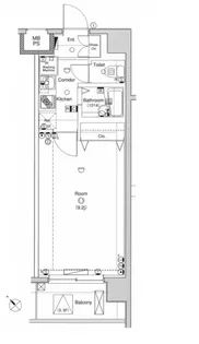 L-Flat白山【3階】の間取り