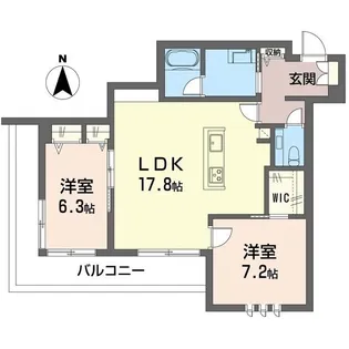 デア グランツ【2階】の間取り