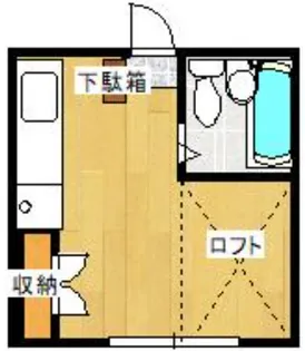 高尾シティコーポ【2階】の間取り