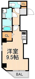 グレースコート南千住【3階】の間取り